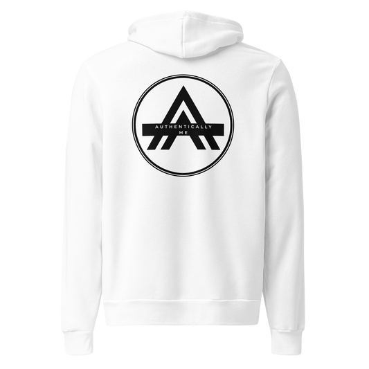 Authentically Me Pull Over Hoodie - White