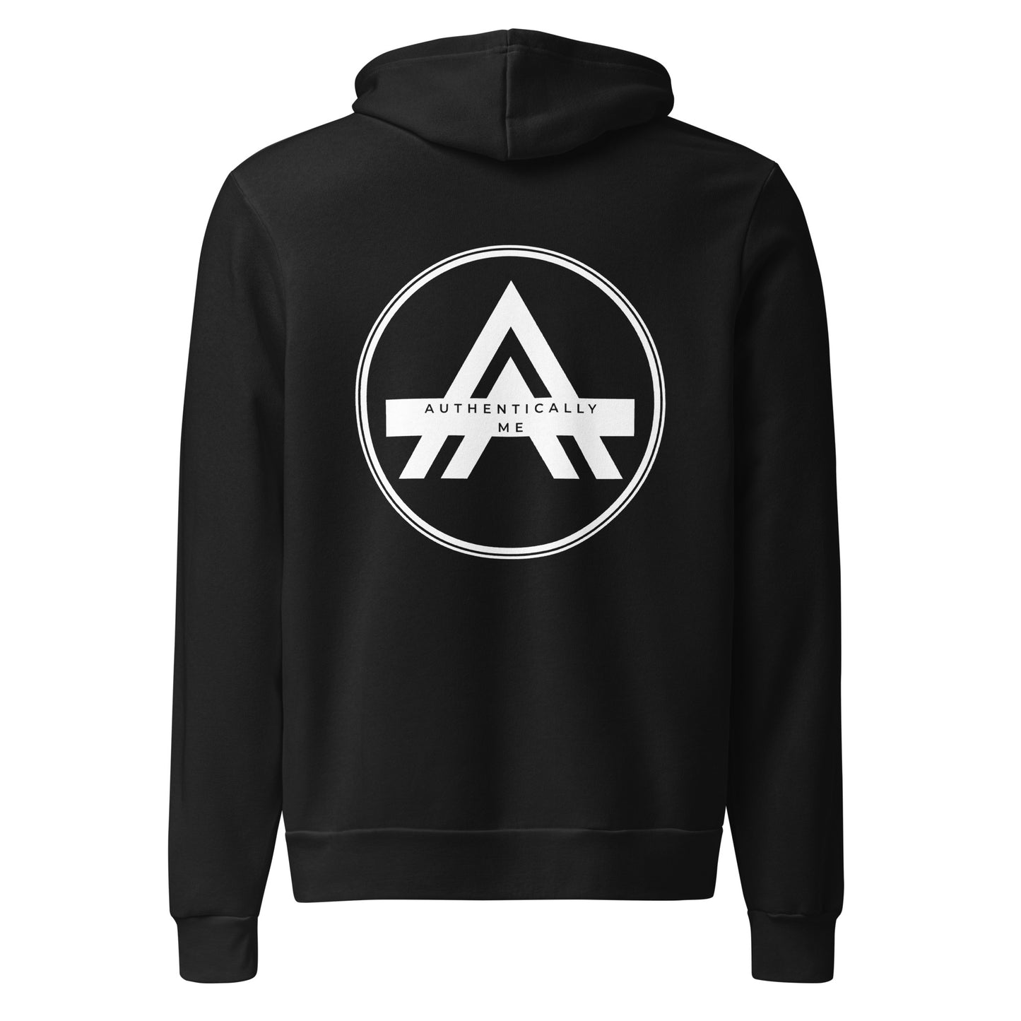 Authentically Me Pull Over Hoodie - Black