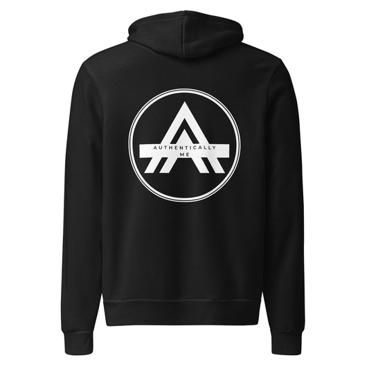 Authentically Me Pull Over Hoodie - Black